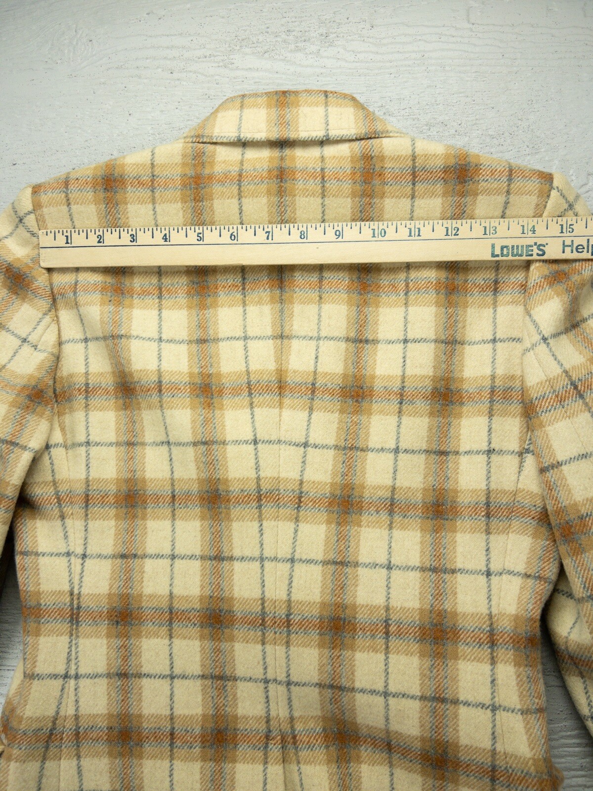 Sax Fifth Ave Yong Dimensions plaid jacket 2 button see details VINTAGE
