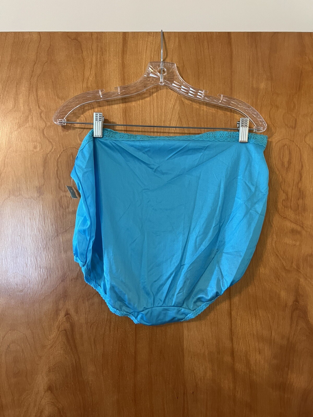 Kmart Panties Underwear Nylon Tricot Blue Panty USA Vintage K-mart NWT Esteem 9