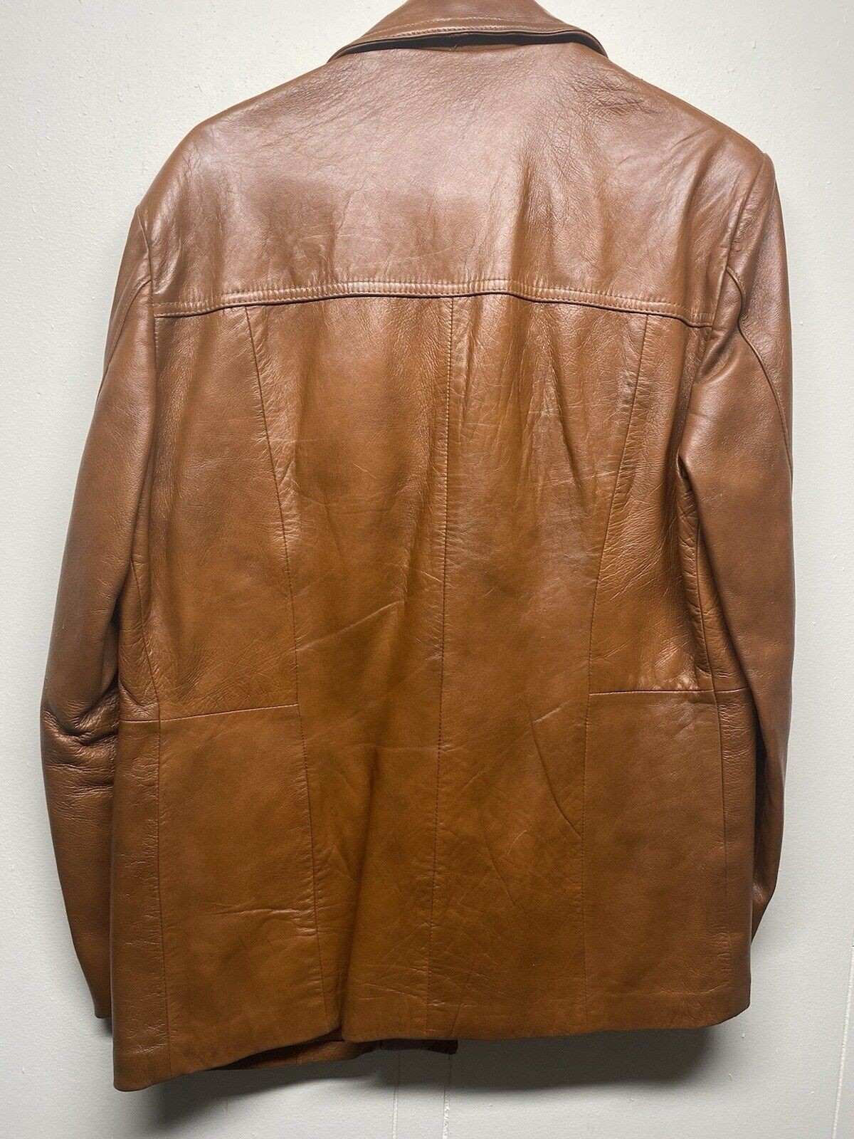 Vintage Leathers by Jeffery Jacket Size Women’s 44 Brown Leather 1990s