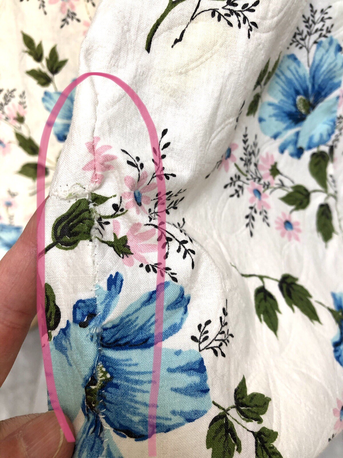 VTG 1940s PRINCESS Style FLOWER PRINT „Monte Carlo Fashions” Dressing Gown-Dress