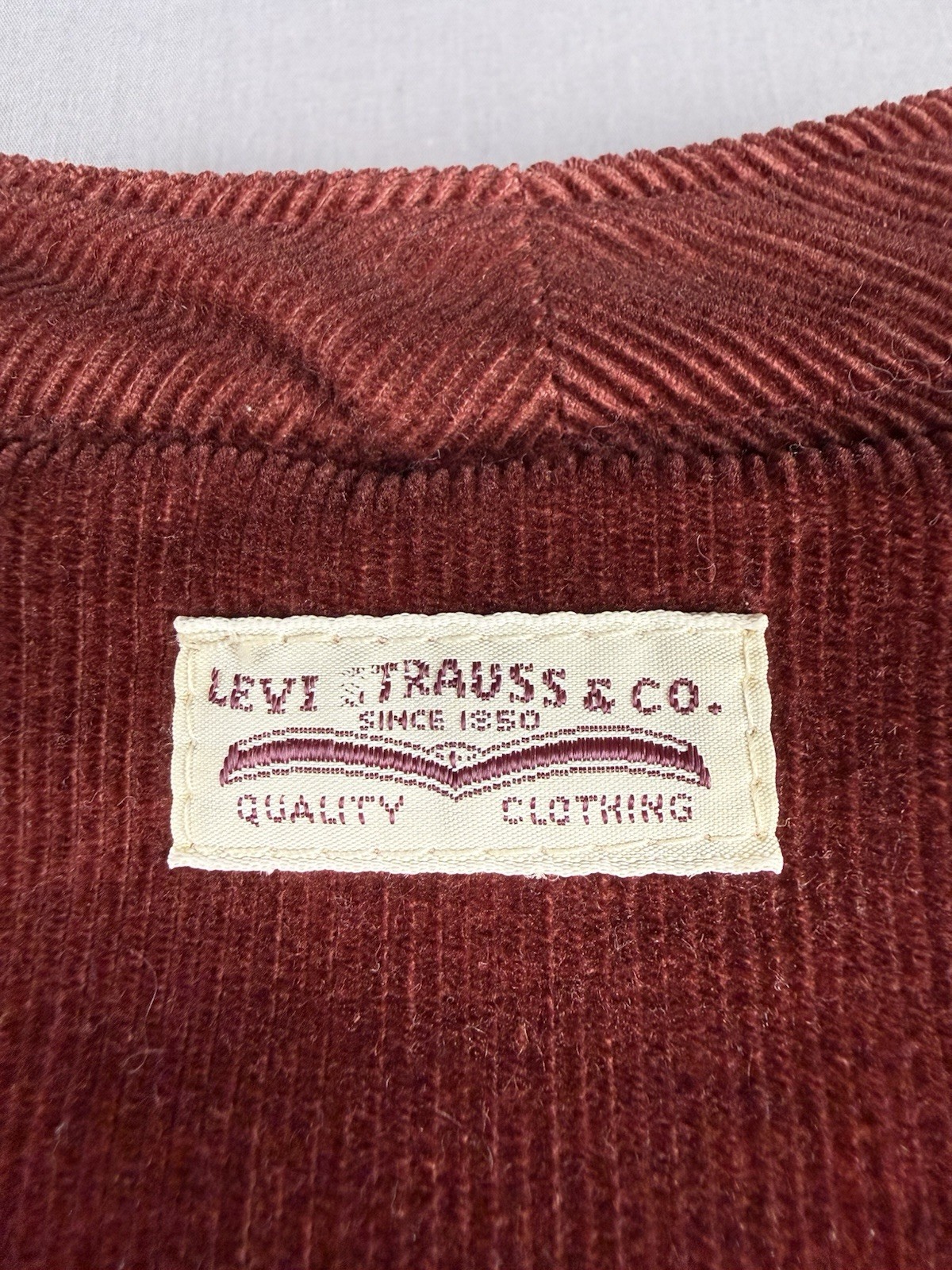 70s VINTAGE Levi’s Reversible Sherpa Rockabilly Vest Size Small Made in USA RARE