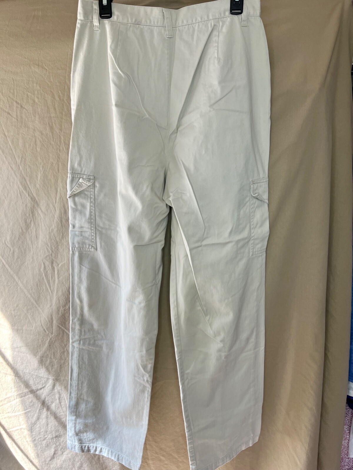 WP9-White Stag Womens VINTAGE 90’S lt Khaki Cargo Pants 12Tall