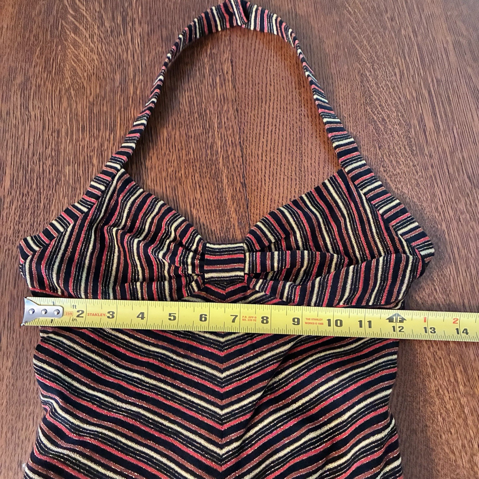 Vintage Young Innocent By Arpeja Gold Thread Halter Maxi Dress With Shrug Sz 3