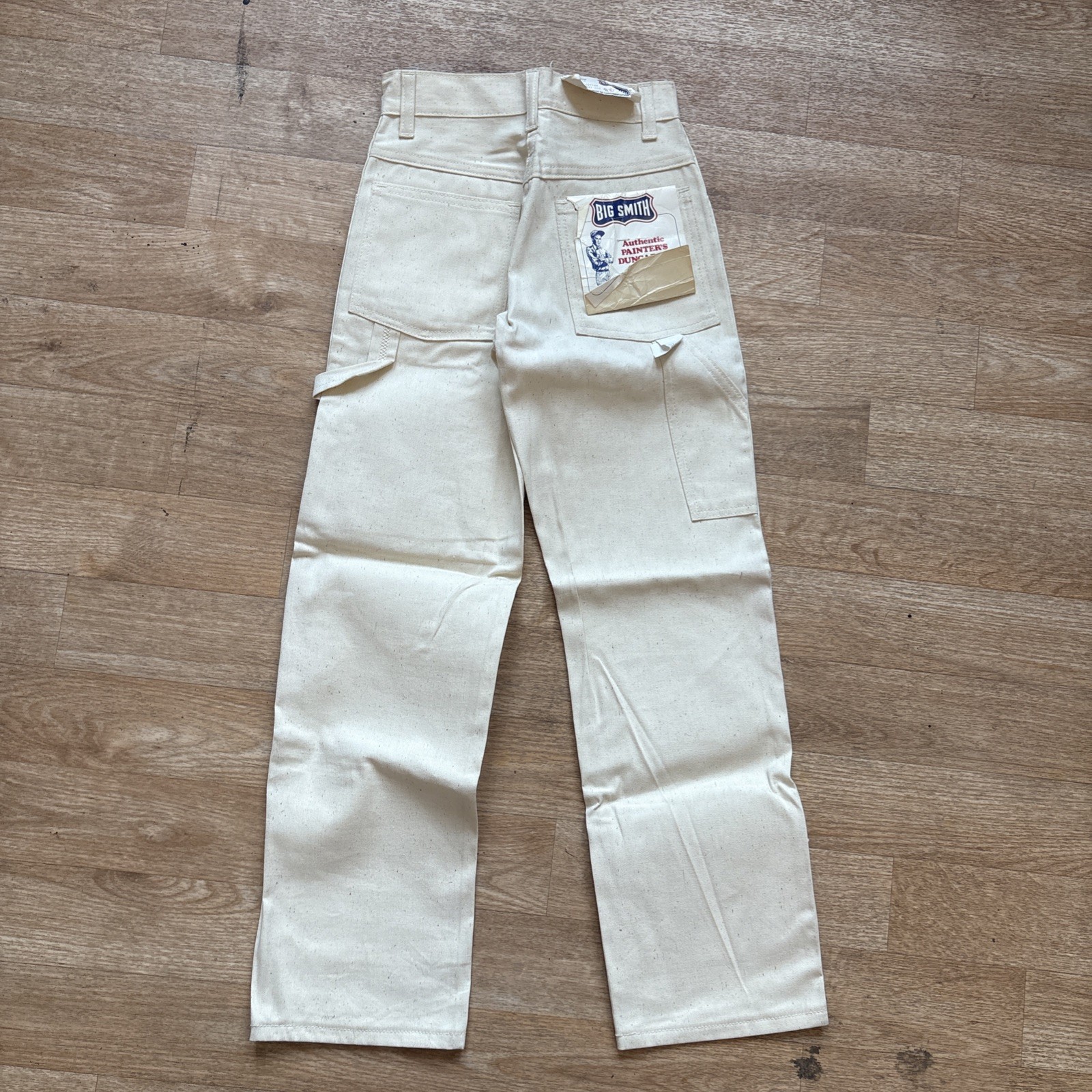 Deadstock Vintage 70s Big Smith Painters Pants Jeans Sz 10 23×25.5 USA