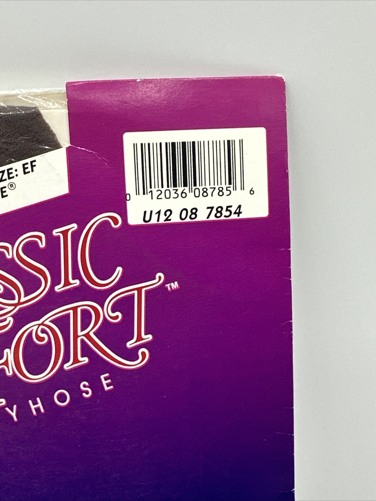 Hanes too Classic Comfort Pantyhose Womens EF Town Taupe Control Top VTG 1990