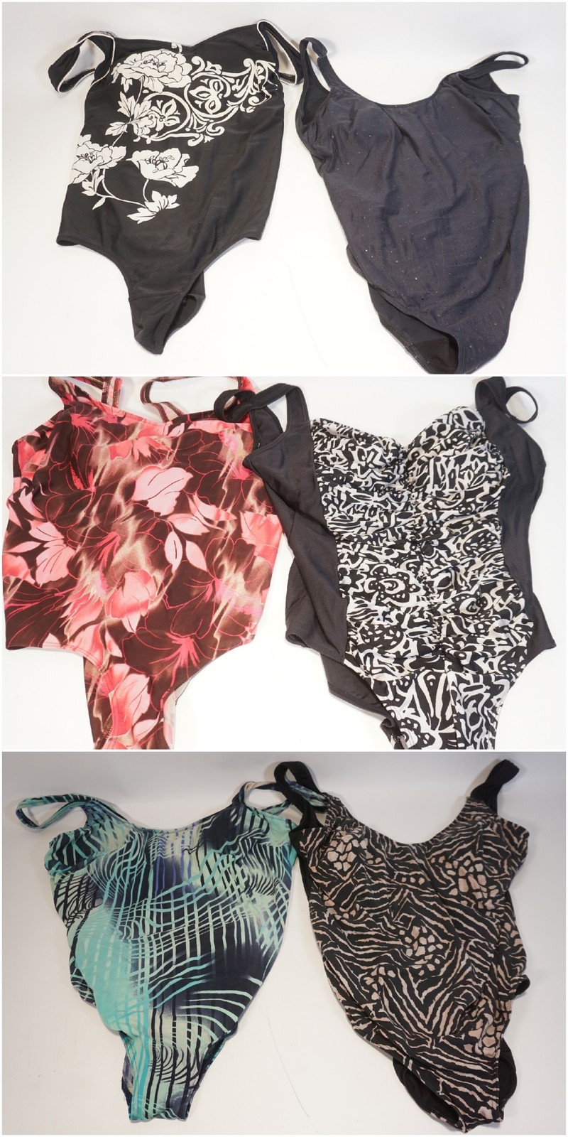 Summer Moves On Vintage Swimwear Bundle Swimsuits Including Sousa Size 44-48 Cup C