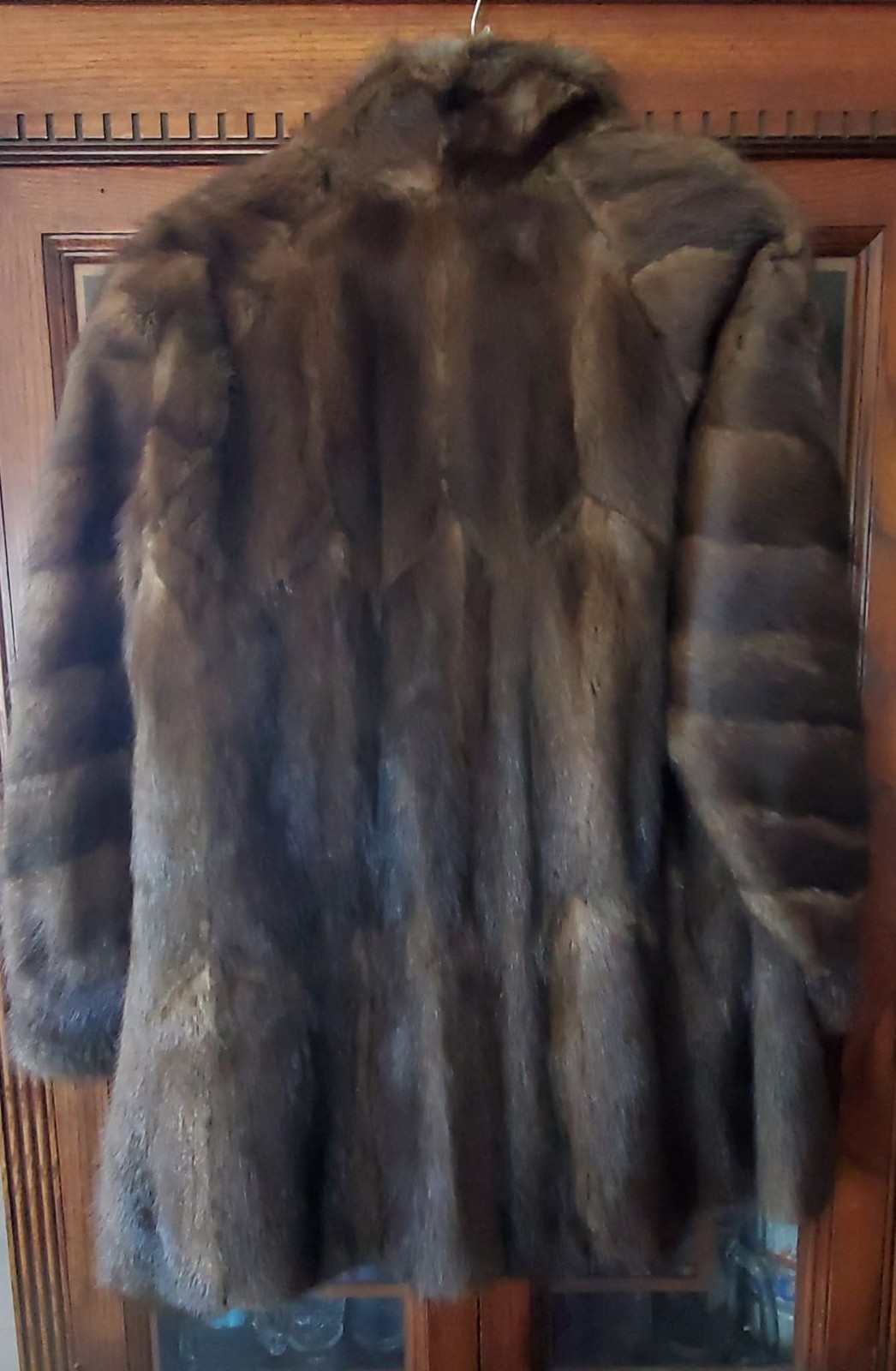 Vintage Brown Sable Fur Coat Arrow American