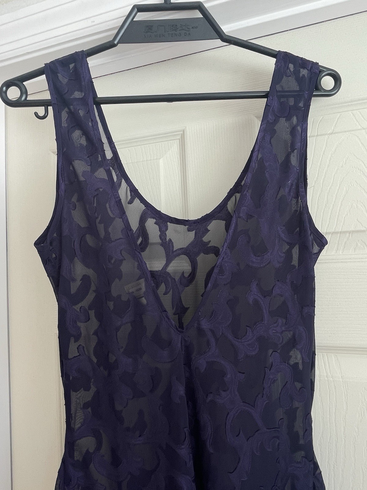 Vintage Victoria’s Secret Purple Lace Nightgown and Robe Set Womens Size Medium