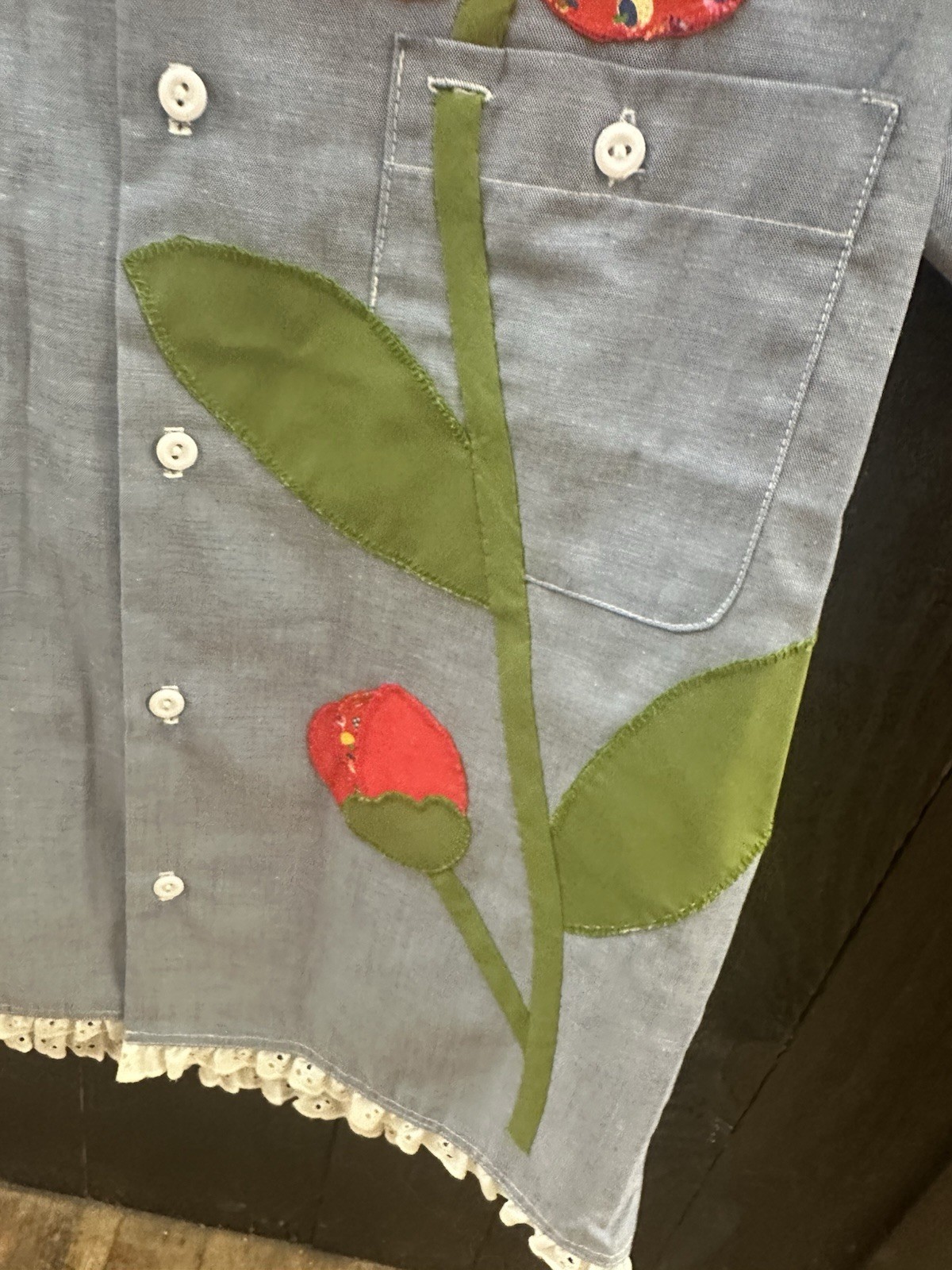 Vintage JCPenney Big Mac Button Up Shirt Size Small~ So Cute!!! Very Nice!