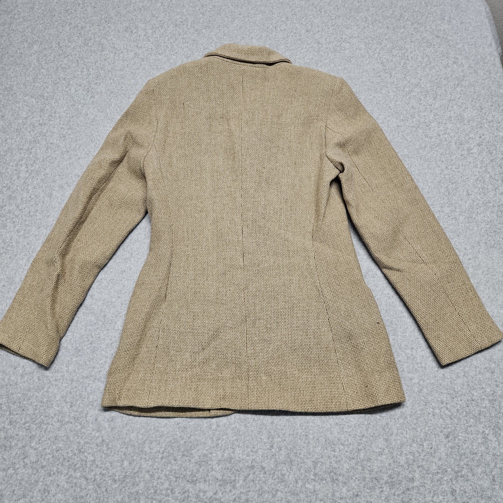 Vintage Georgio Armani Tweed Blazer 6/Skirt 10 Set Womens 100% Wool