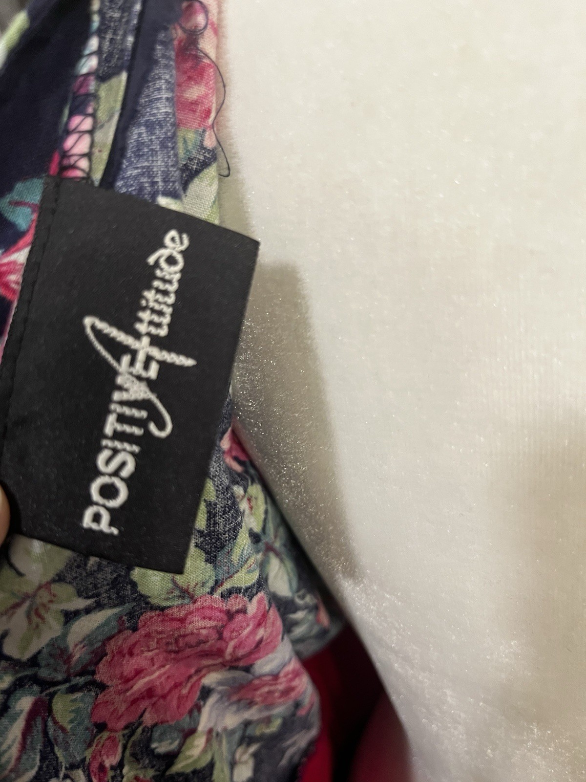 Late 80’s Early 90s Positive Attitude Floral Dress