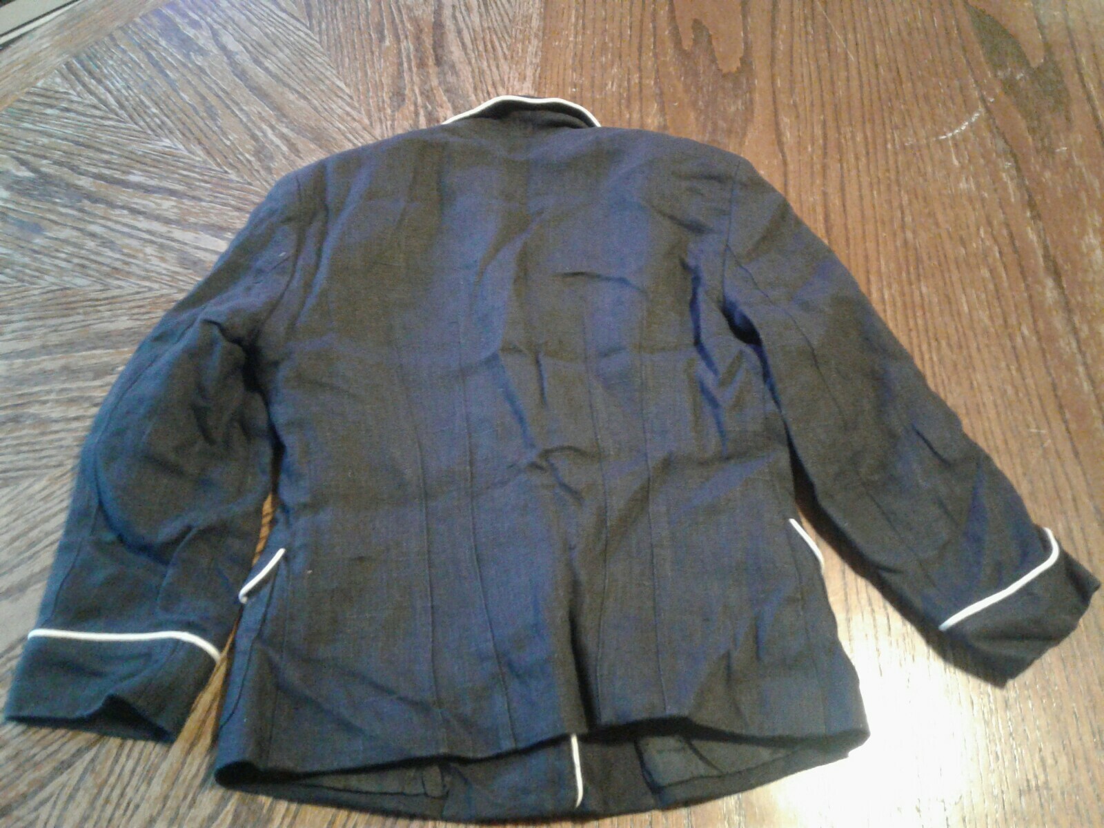 Vintage DKNY Blazer Size 4 Linen (cb33)