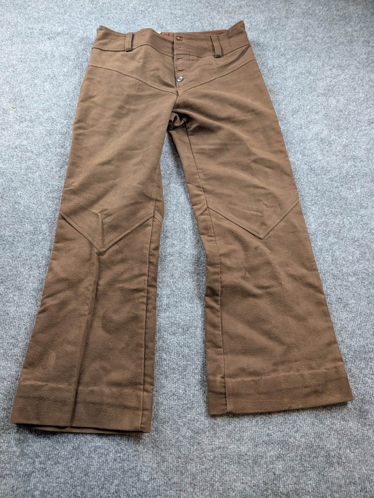 Vintage 70s Miss Holly High Waisted Cotton Pants Trousers Women’s Size 14 Japan