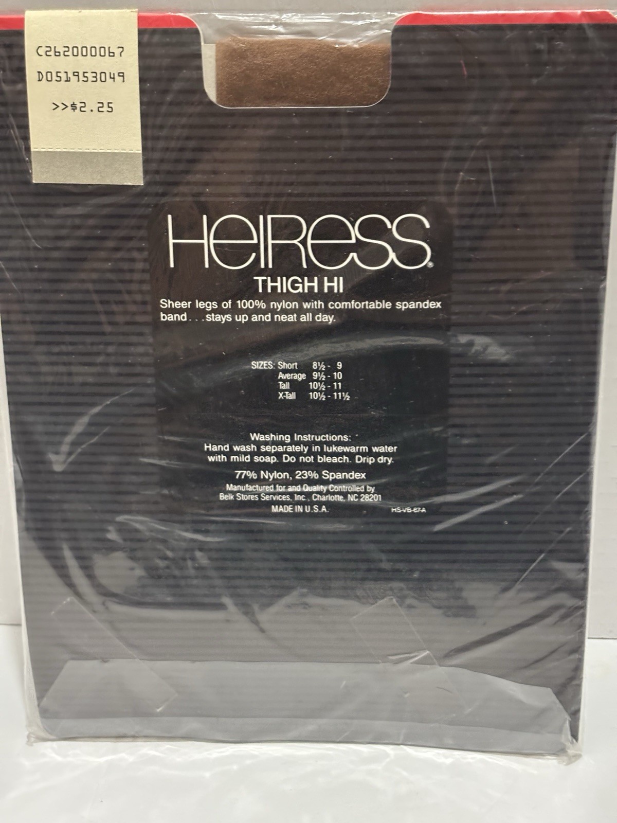 Lot 3 Vintage Vassarette, Heiress & Gilligan O’Malley Pantyhose 2 Navy, 1 Tan.