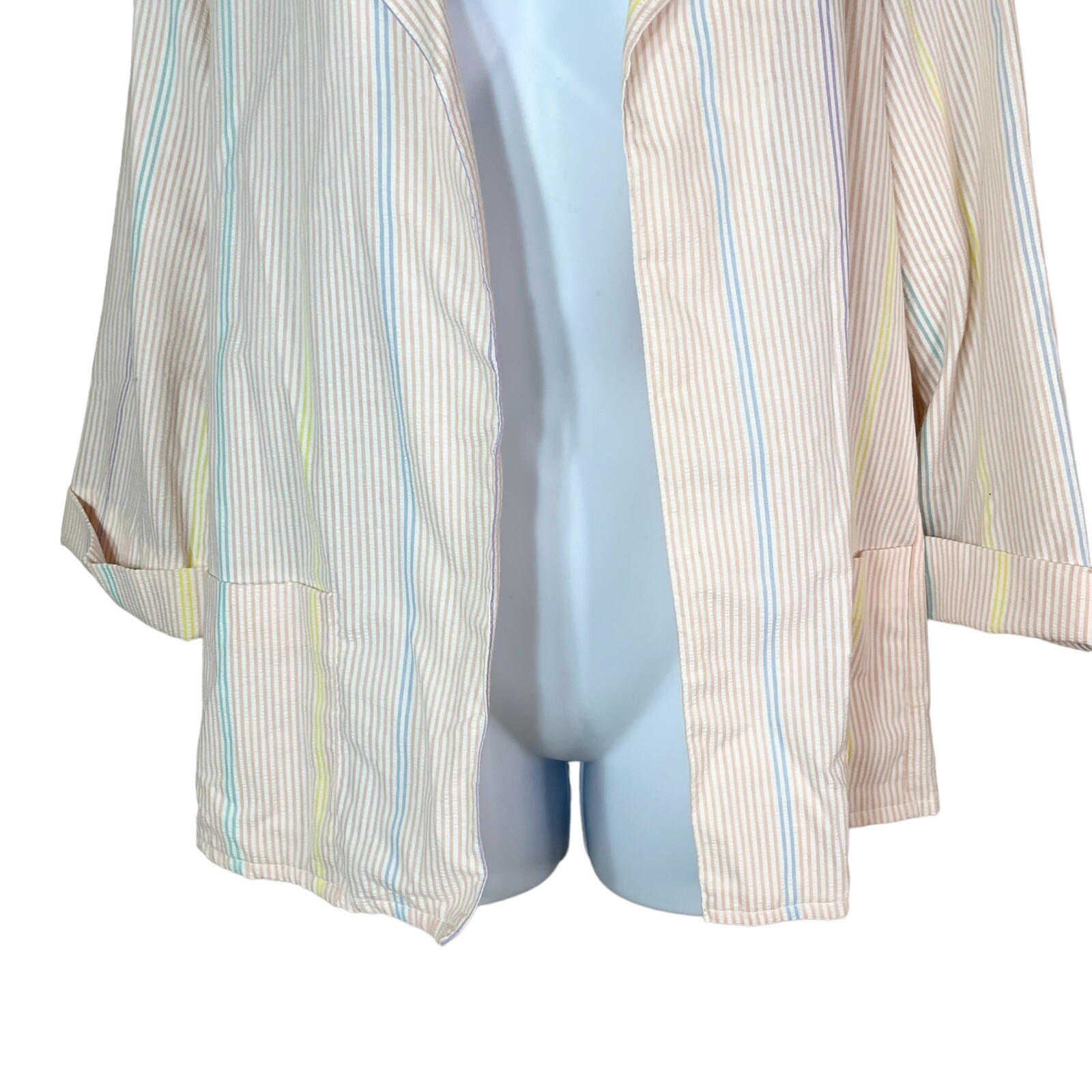 Vintage 80’s Pastel Stripe Blazer