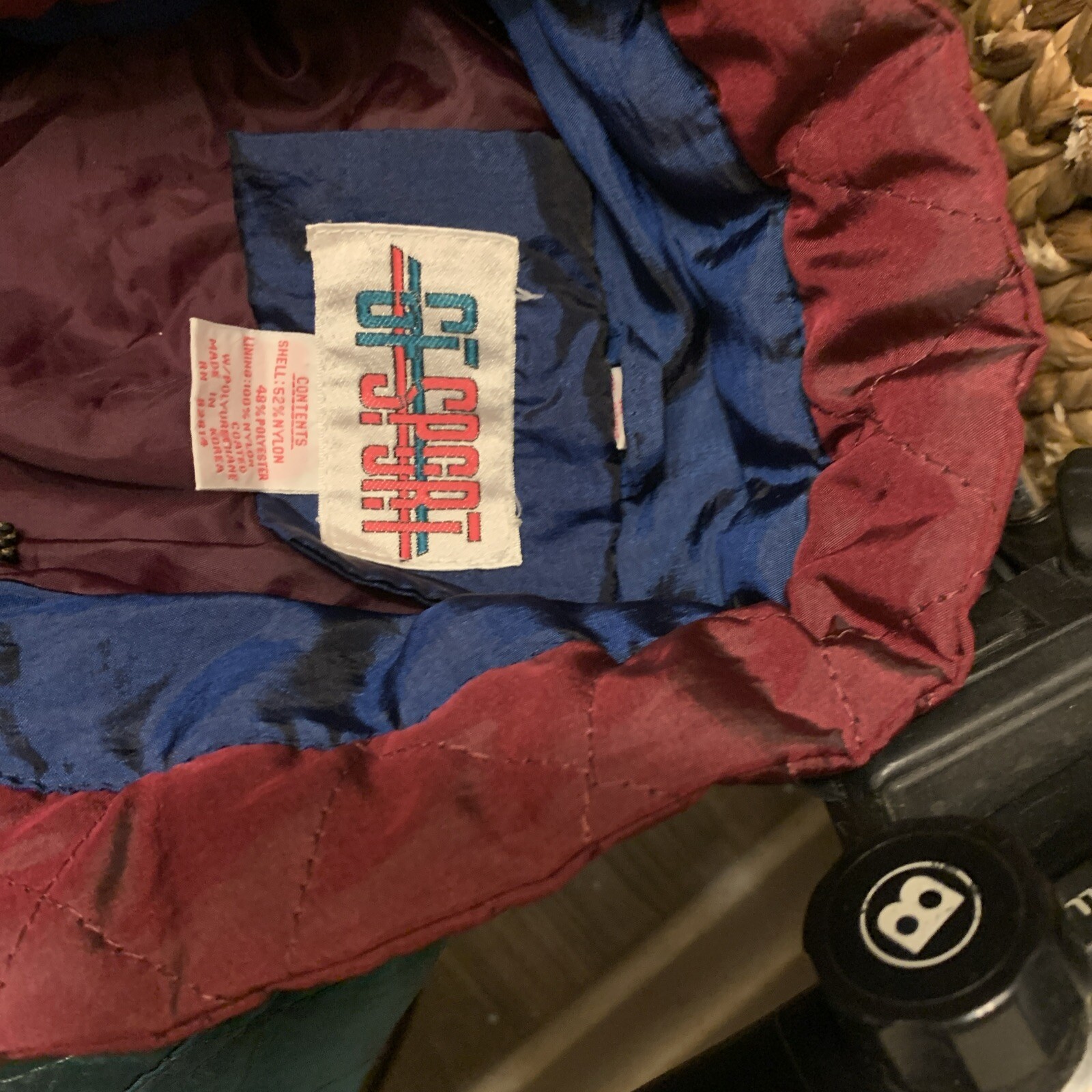 Vintage 80s Retro Windbreaker Jacket Colorblock M Grandmacore Eclectic