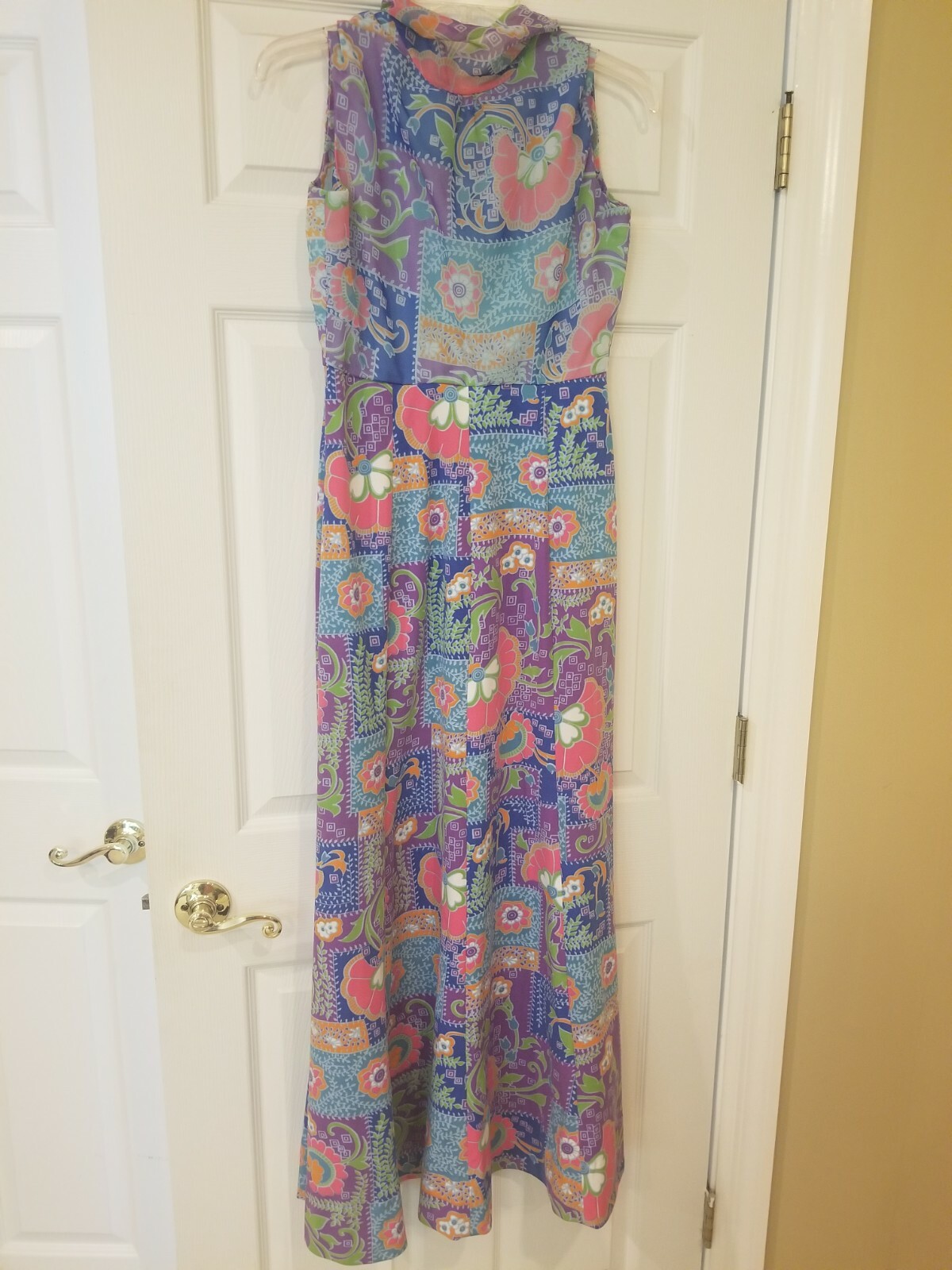 Vintage Don Luis De Espana Maxi Dress W/ Jacket-Sexy Hippie Mod Size 8