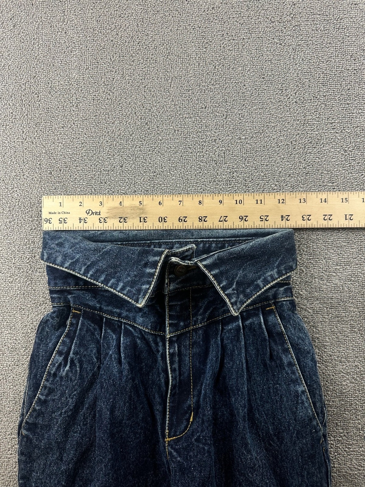 Vintage RIO Jeans Women 5 Blue Stephen Dweck Tapered Acid Wash Mom Grunge 80s