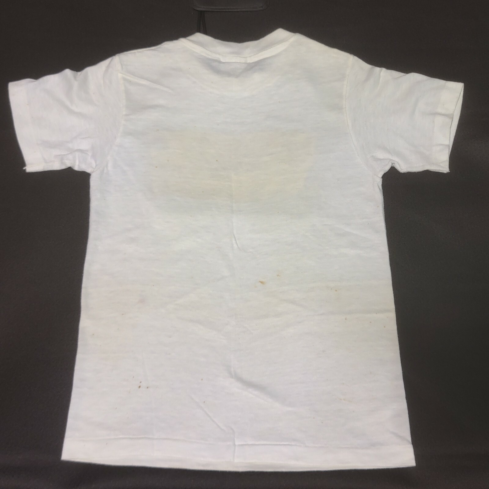 Vintage 80s Levis Fresh Idea Womens T Shirt White XS Travis You’re One Year Late