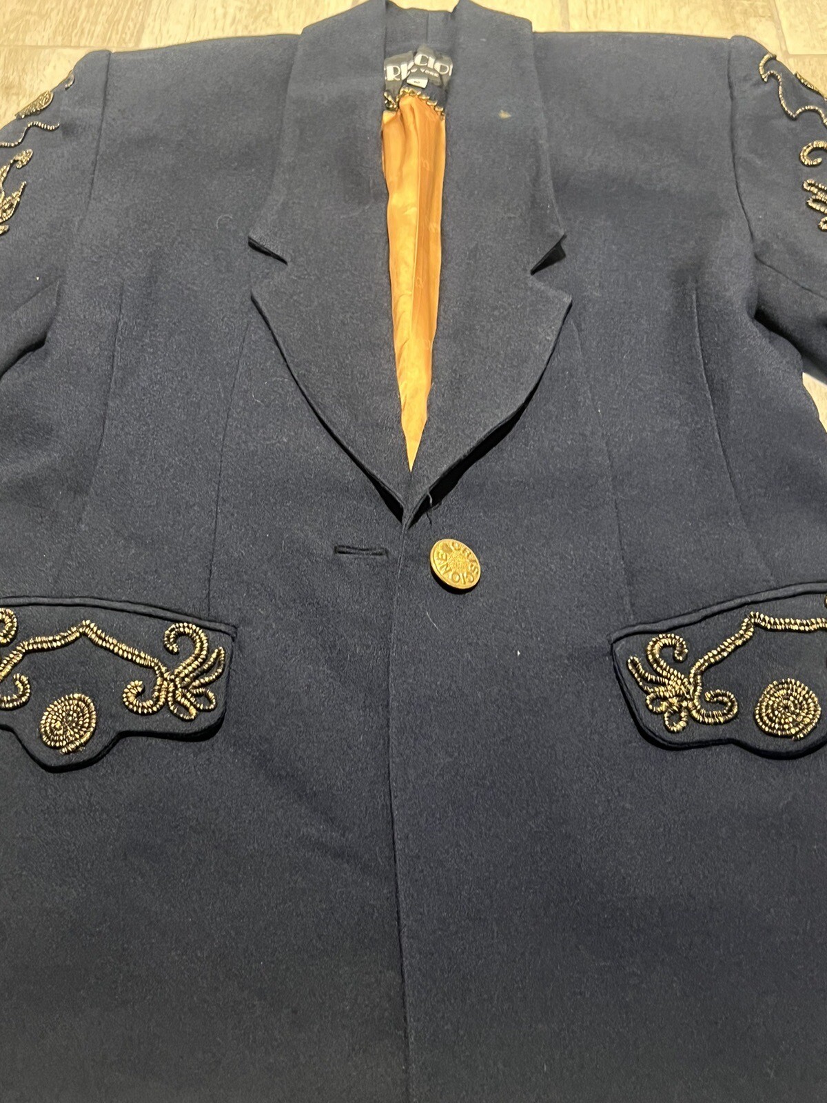 Vintage criscione Navy Blazer Size small