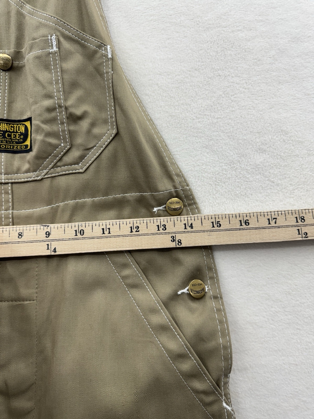 VTG Washington Dee Cee Size 26×36 Sanforized Overalls NOS Deadstock 1960s 70s