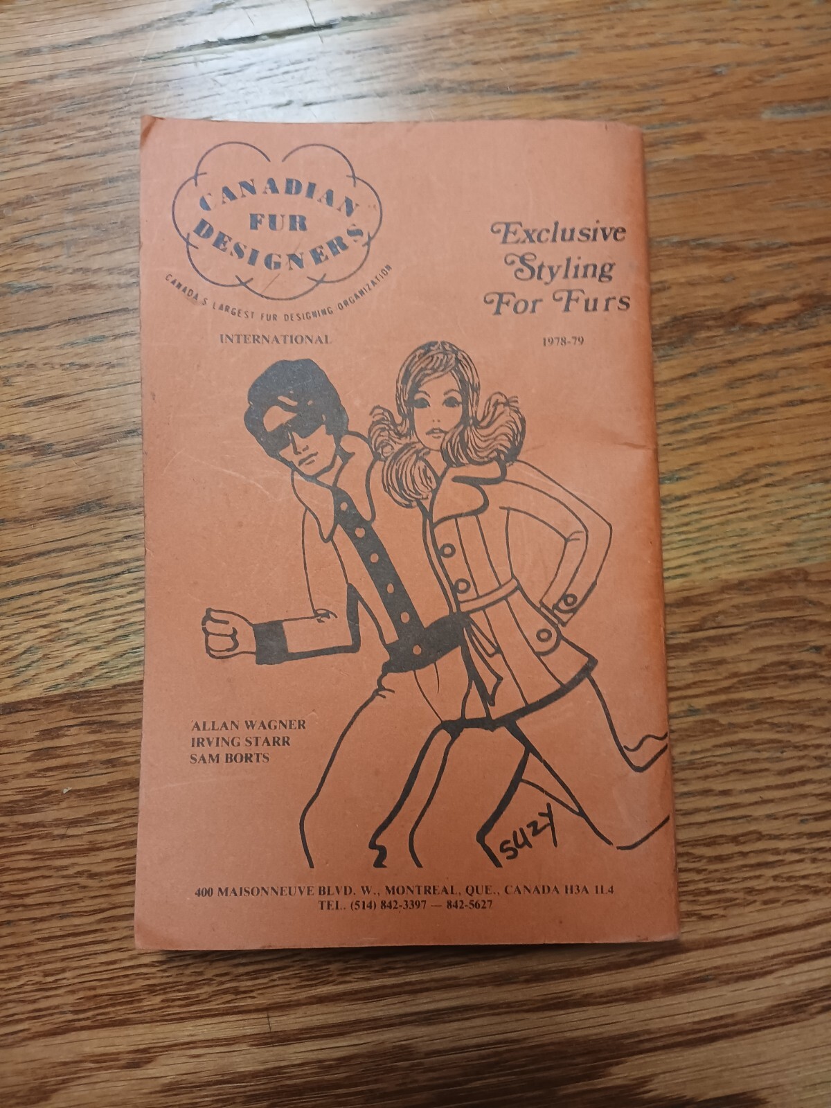 Vintage Fur Designer’s Magazine 1978-70 Furrier Vintage