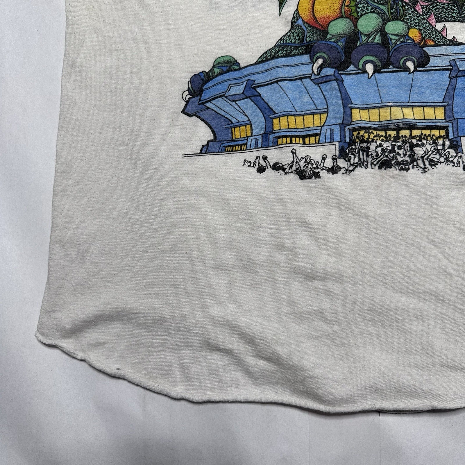 Vintage 1981 Rolling Stones Tour Baseball Shirt SOLD OUT Dragon Authentic Large