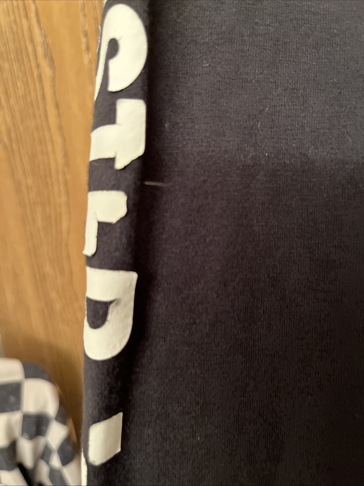 Hollister BLACK WHITE CHECKERED LONG SLV SHIRT RARE SIZE Med Y2K W/ L Pants