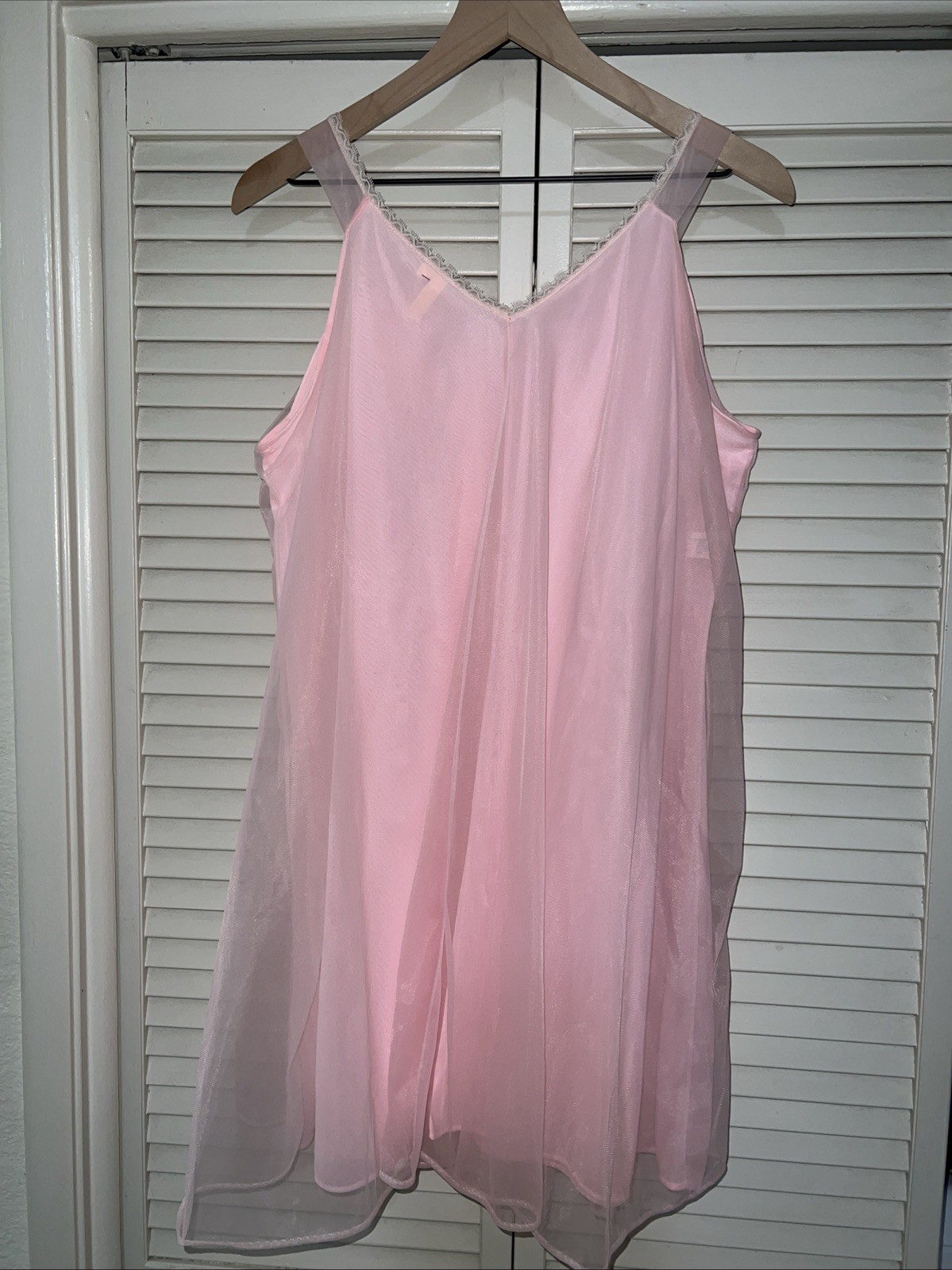 Lisette by Al Sterling Vintage Nightgown Babydoll S Lingerie 50s 60s Pink NEW