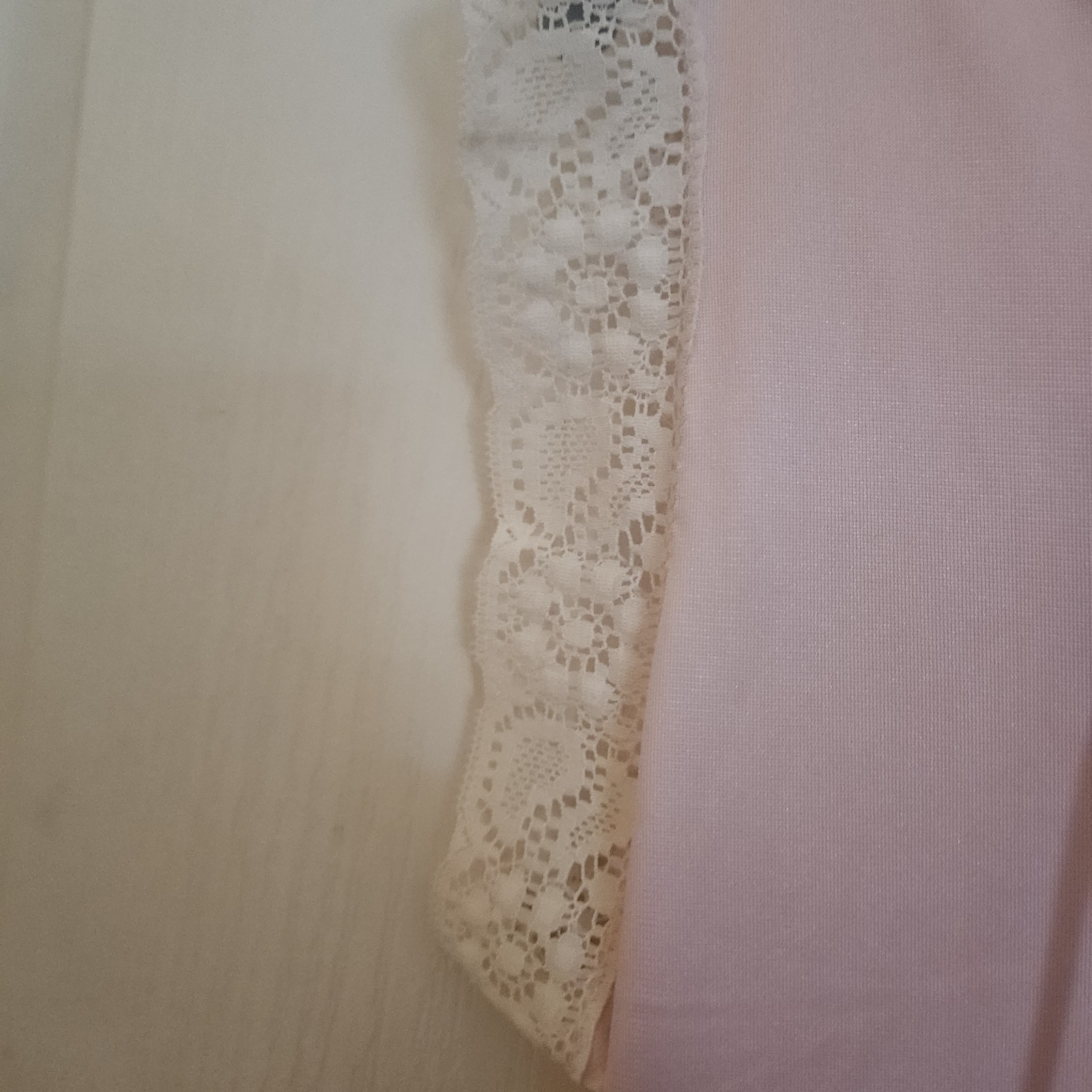 Vtg Lingerie MAIDENFORM DREAMWEAR Dusty Rose Pink Sm Med NIGHT GOWN Dress USA
