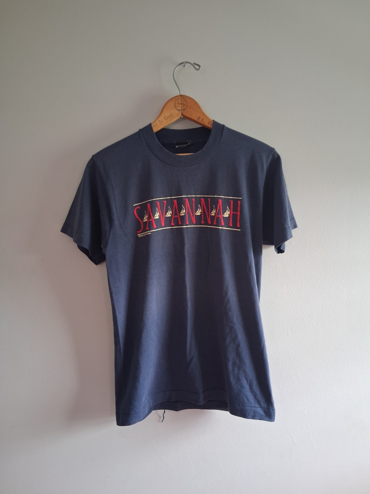Vintage Savannah Georgia T-Shirt Screen Stars Size Small