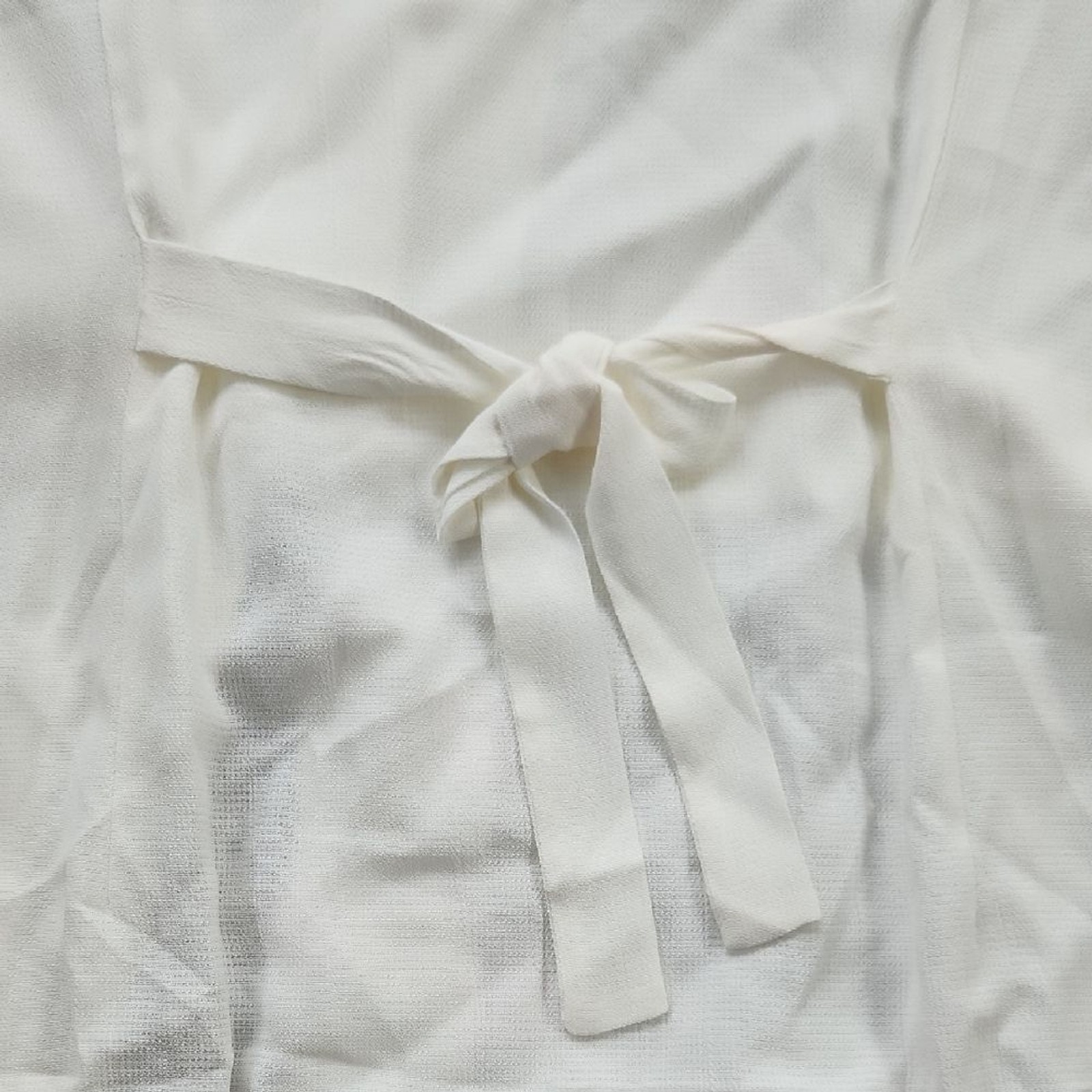 Vintage D.J. Summers Embroidered Two Piece Dress White 16
