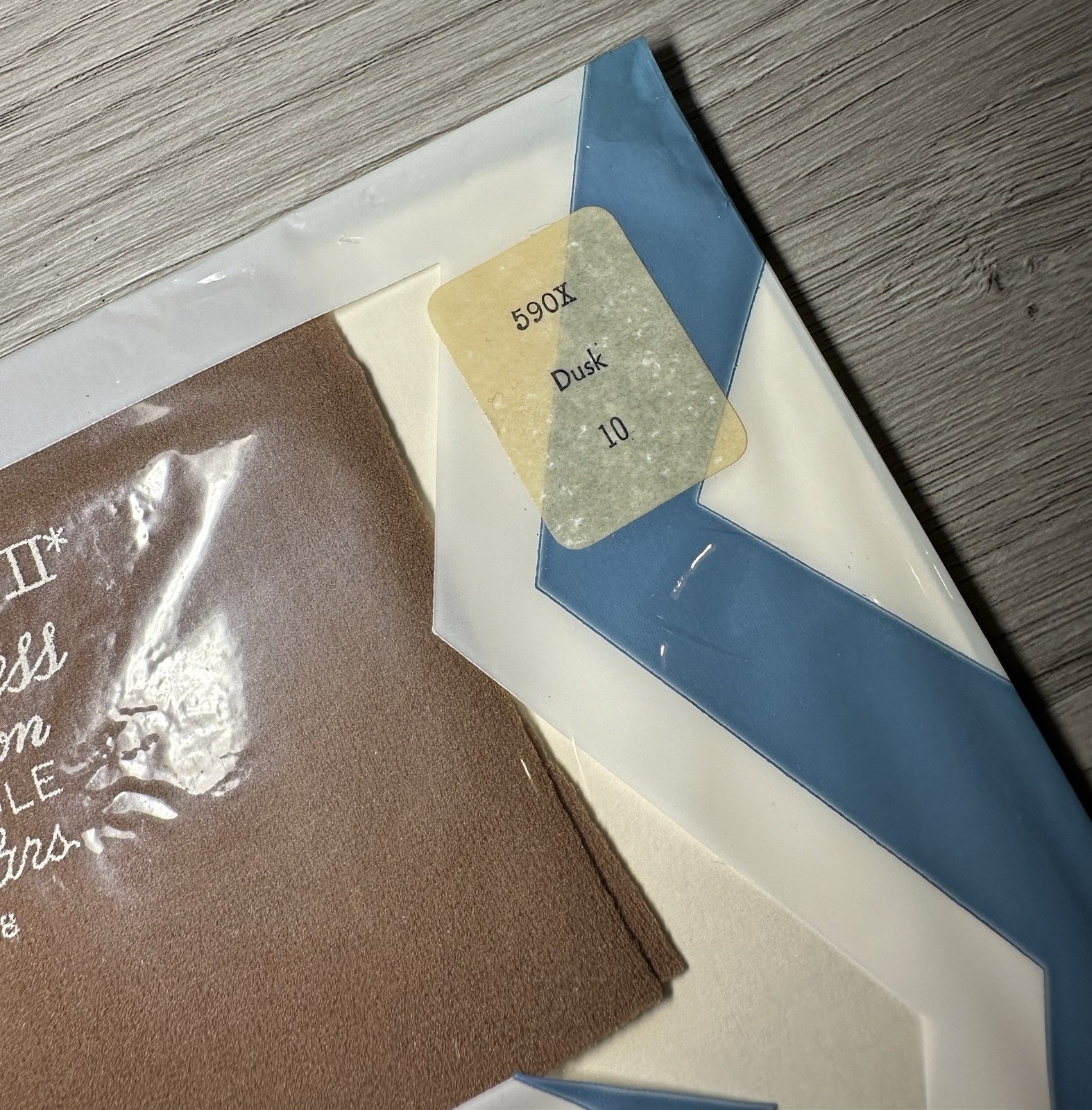 Vtg 60s 70s CANTRECE II Seamless Nylon Stockings Exquisite Hosiery Dusk Brown 10