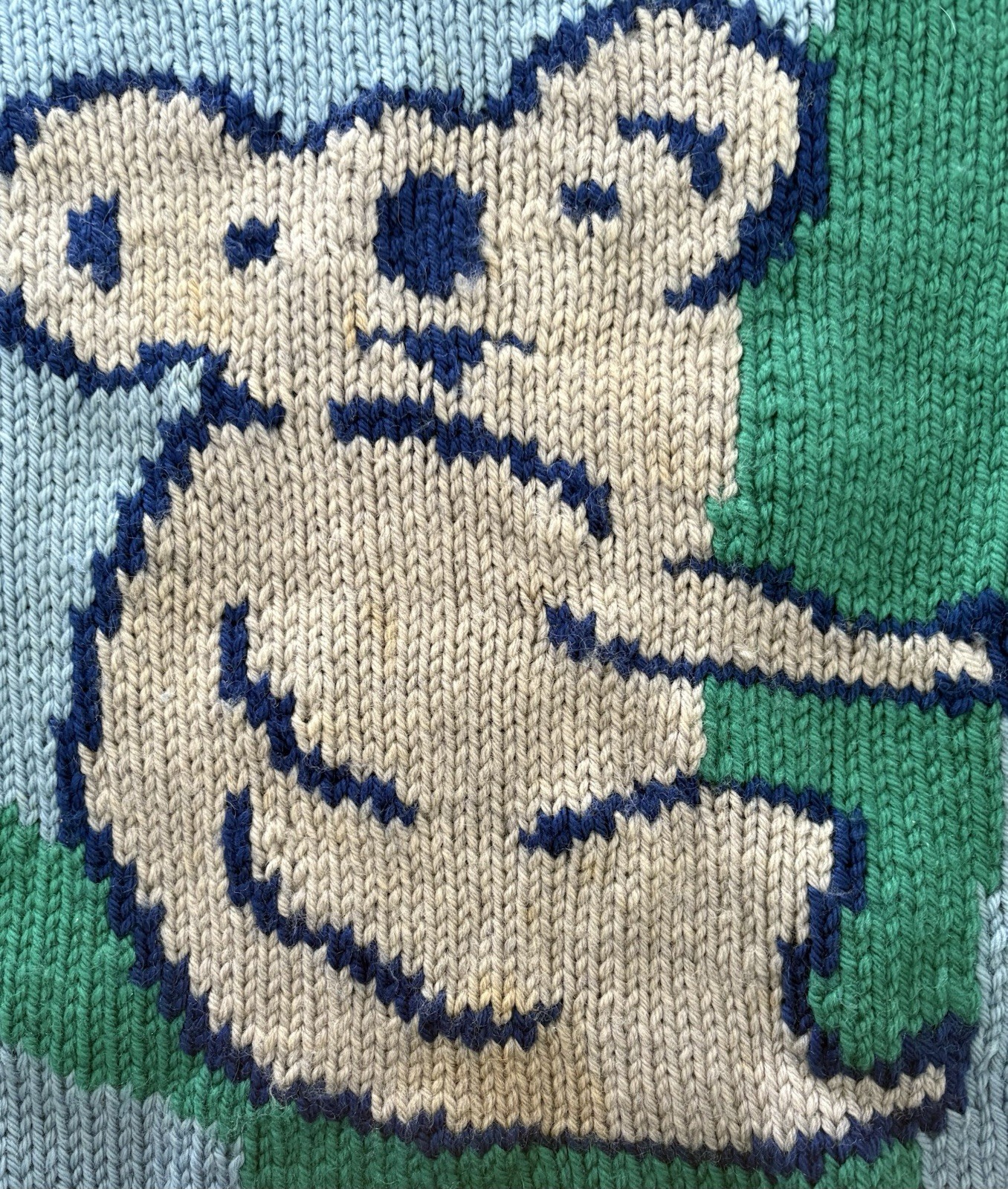 Early 1980s Jenny Kee Blinky Koala Jumper Flamingo Park Australia-Princess Diana