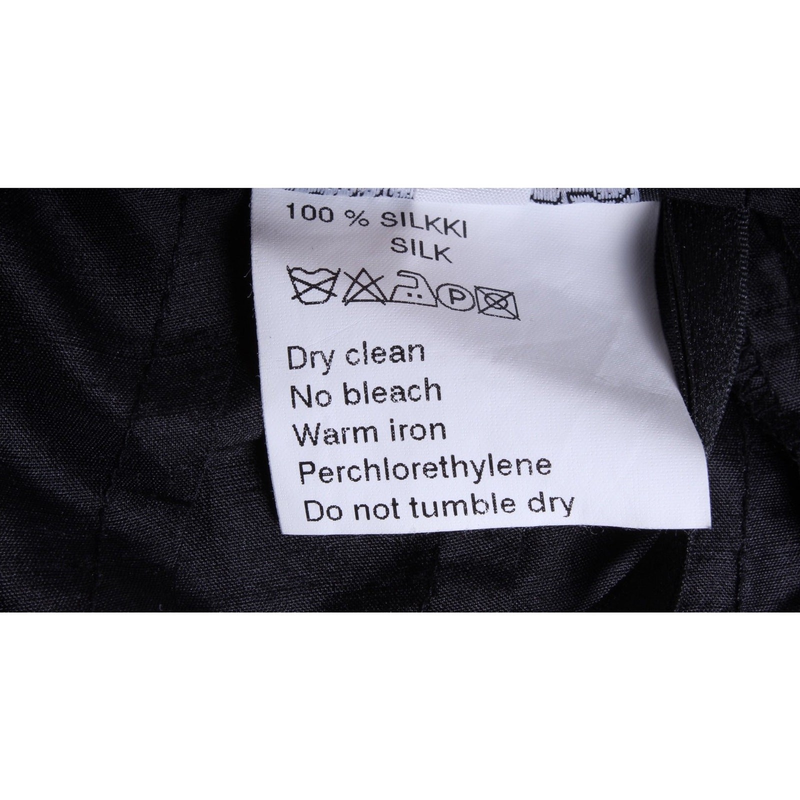 VTG Marimekko Silk Wrap Skirt Jukka Rintala Bustle Back Train 2010s 30” Waist