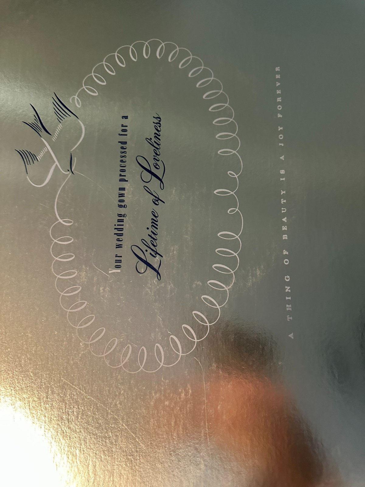 Vintage Satin Lace Wedding Dress Veil & Train Set – Pristine Preserved Box