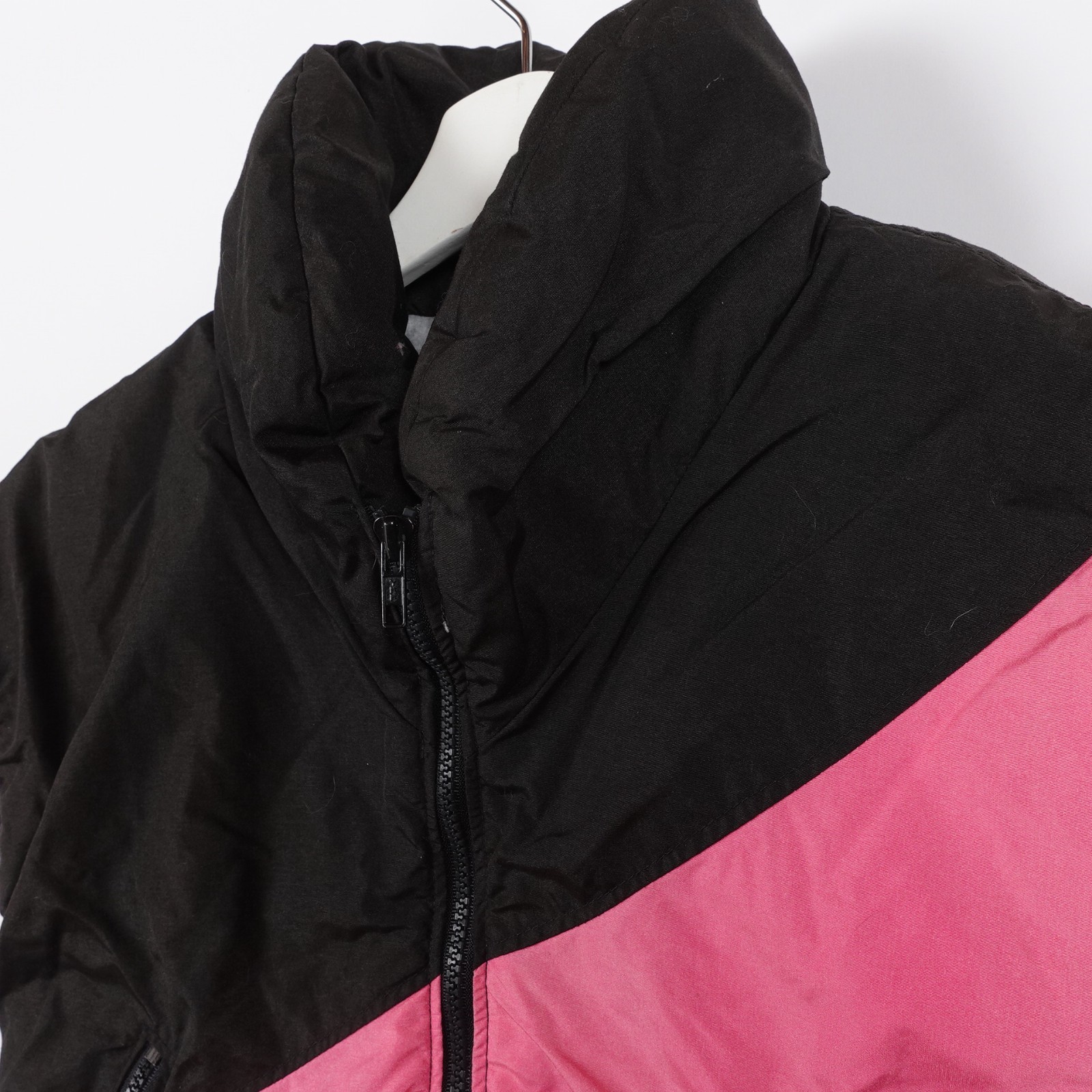Vintage 80s Durango Womens Neon Pink Puff Vest Threadworks DTW Colorado Ski Smal