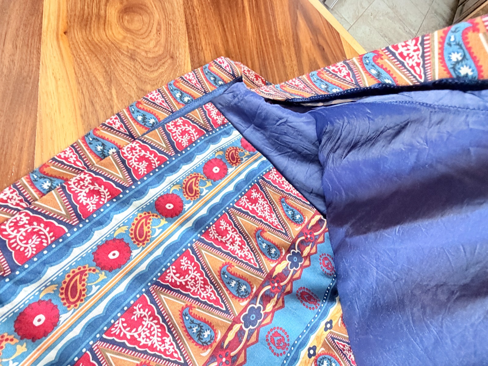 Breeches Vintage 1990’s wrap skirt lot (2) multi-color floral patterns size 8