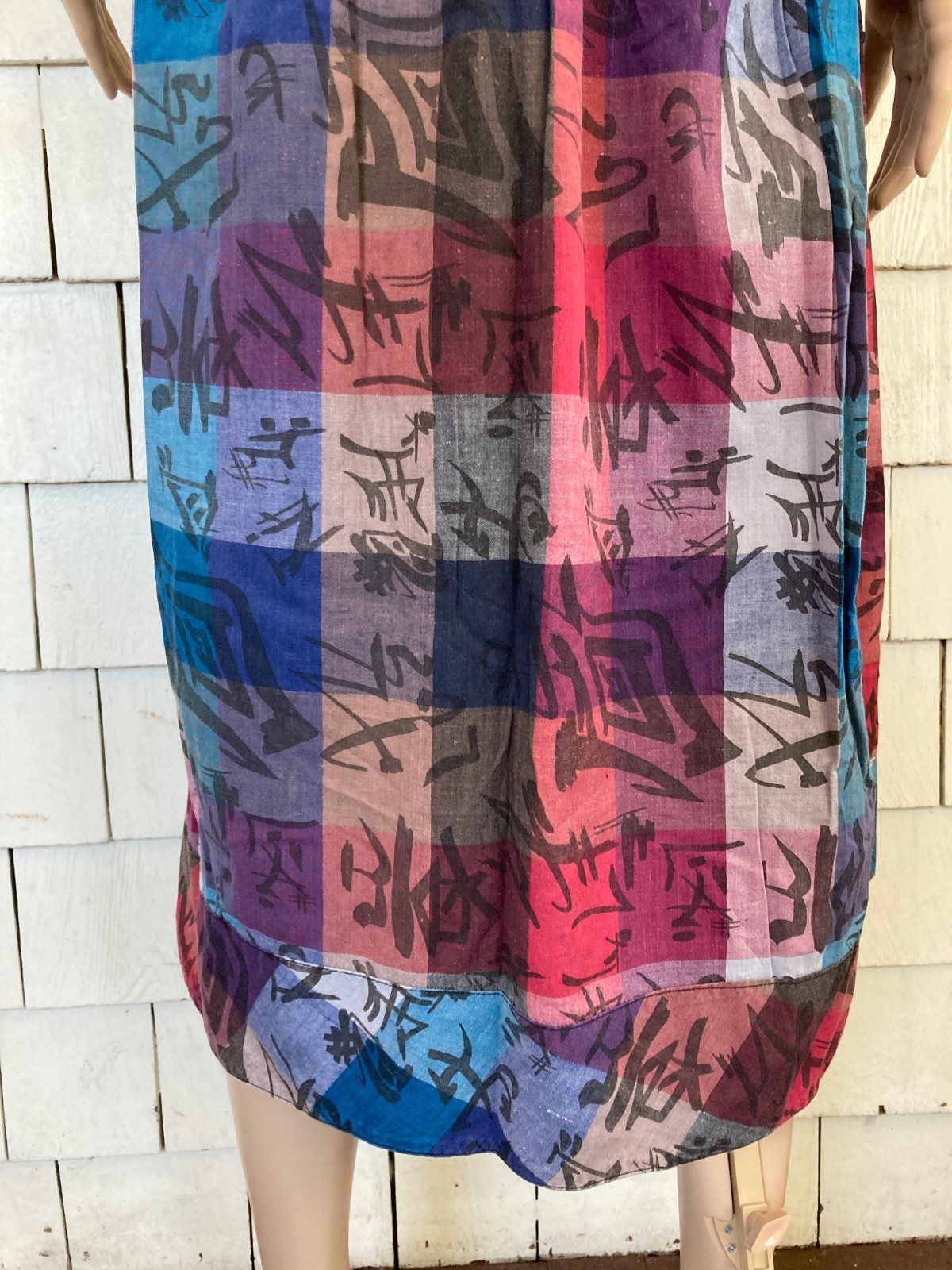 Vintage PHOOL Boho Cottagecore Cotton Dress Size Medium