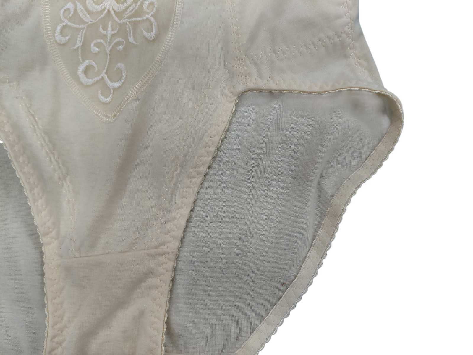 Vintage Jolie Intimates Brief With Pockets Size XXL