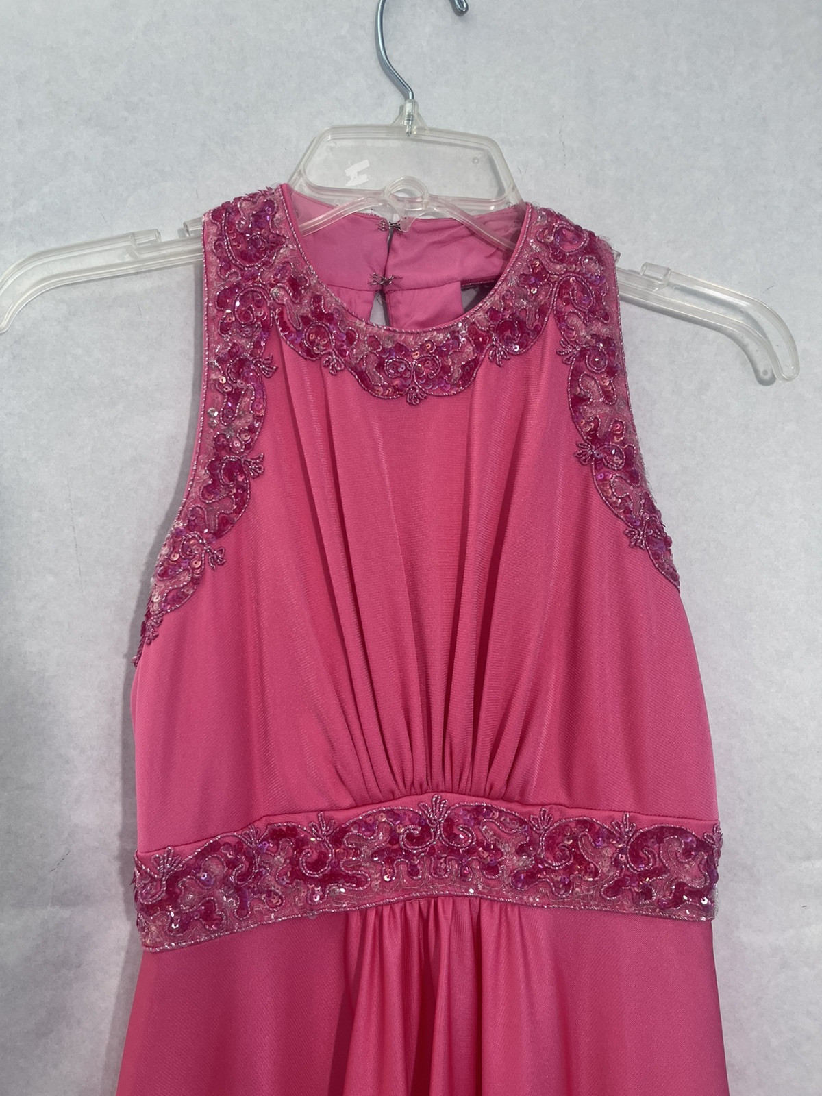 International Ladies Garment Workers Union VINTAGE DRESS WOMENS Pink Formal Sz 6