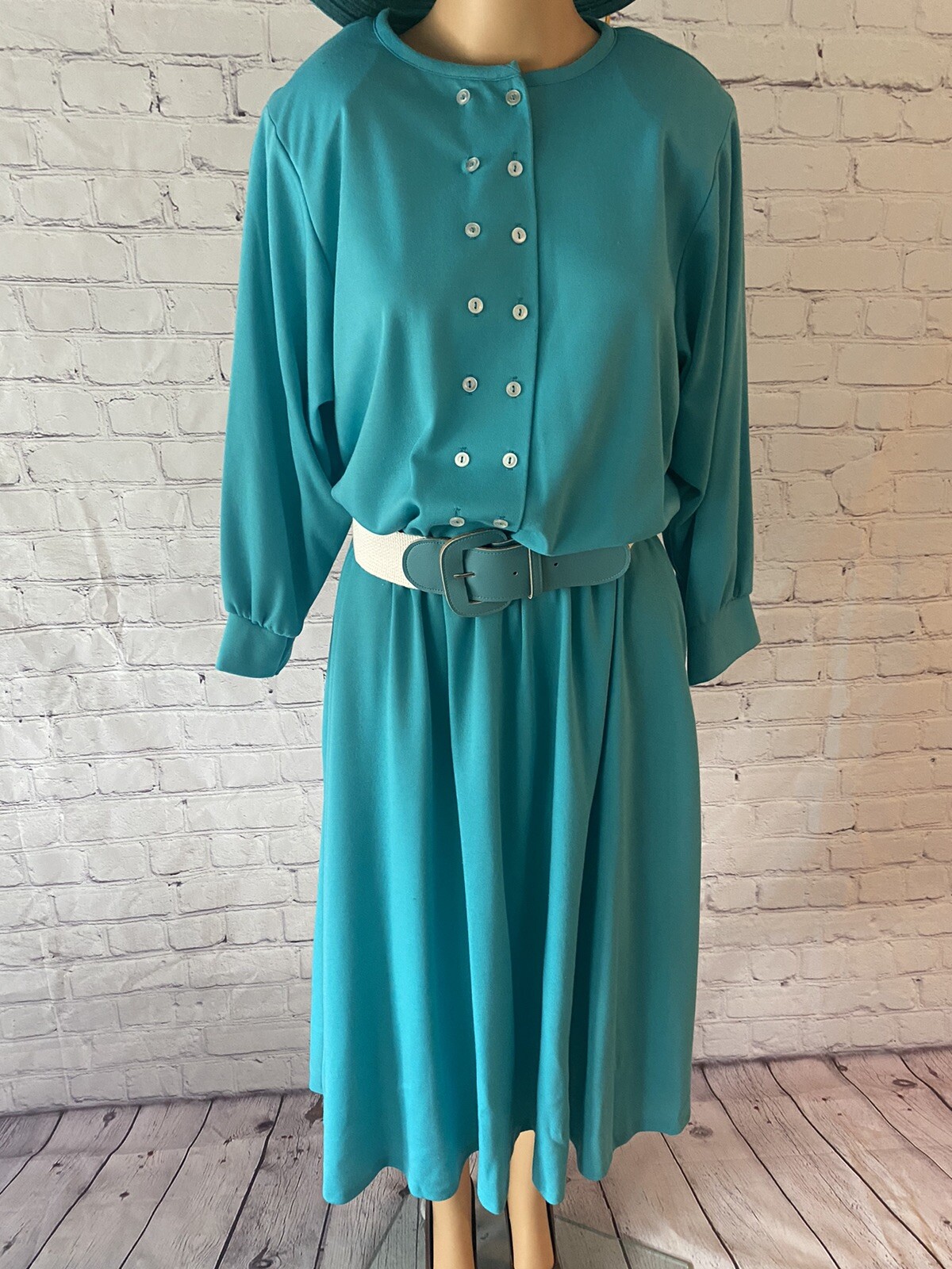 Vintage HHR Turquoise Dress