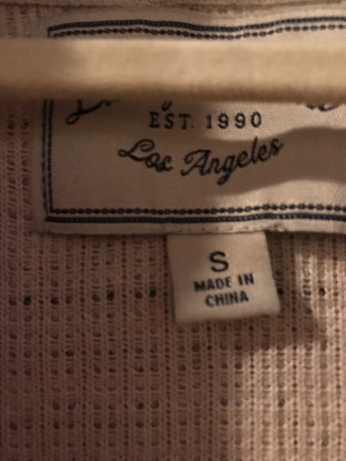 Womens Jacket By Lucky Brand From Los Angeles Size S Textured Lightly Worn