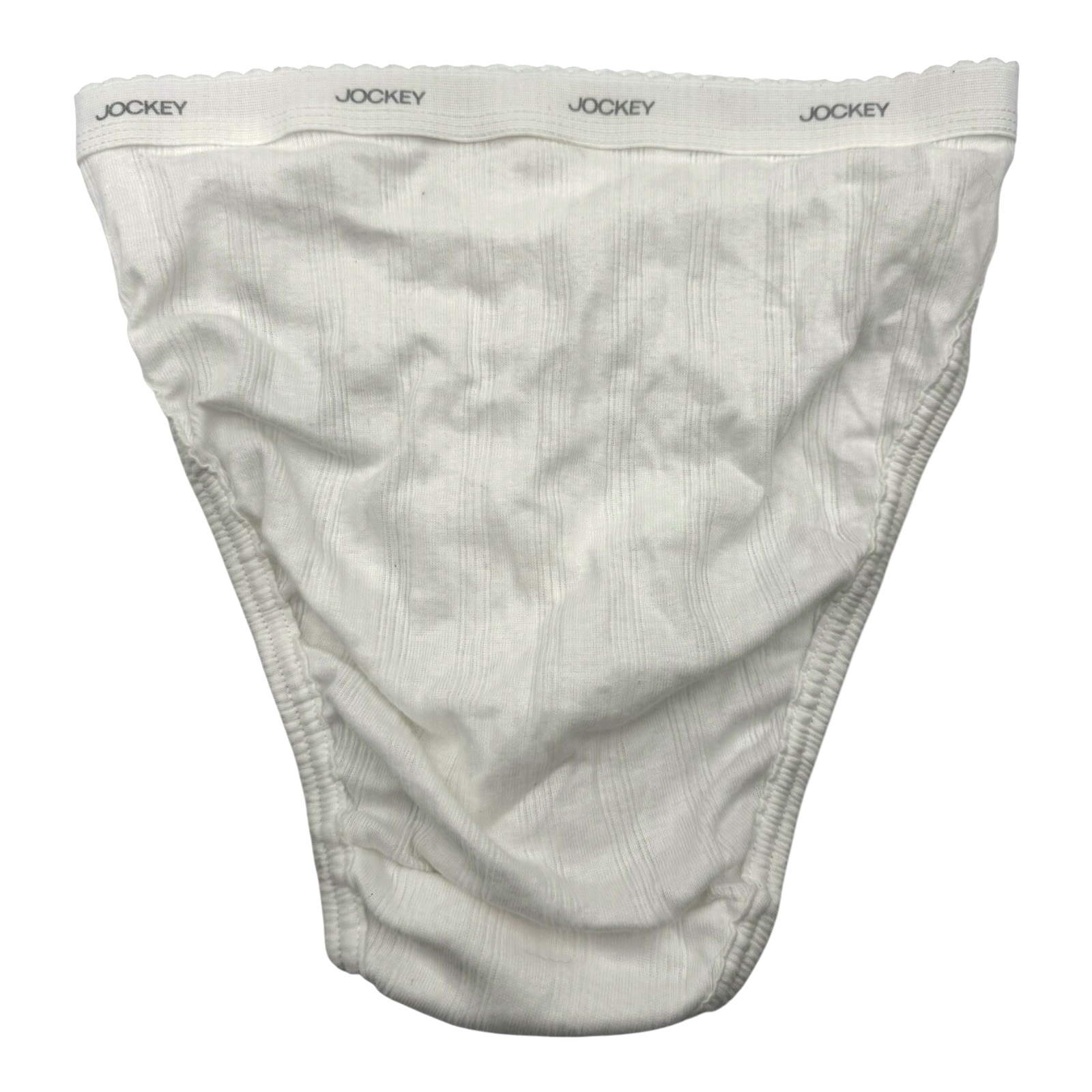 1994 Jockey for Her Magic Ribs French Cut Panties White Size 5 Deadstock NWT VTG