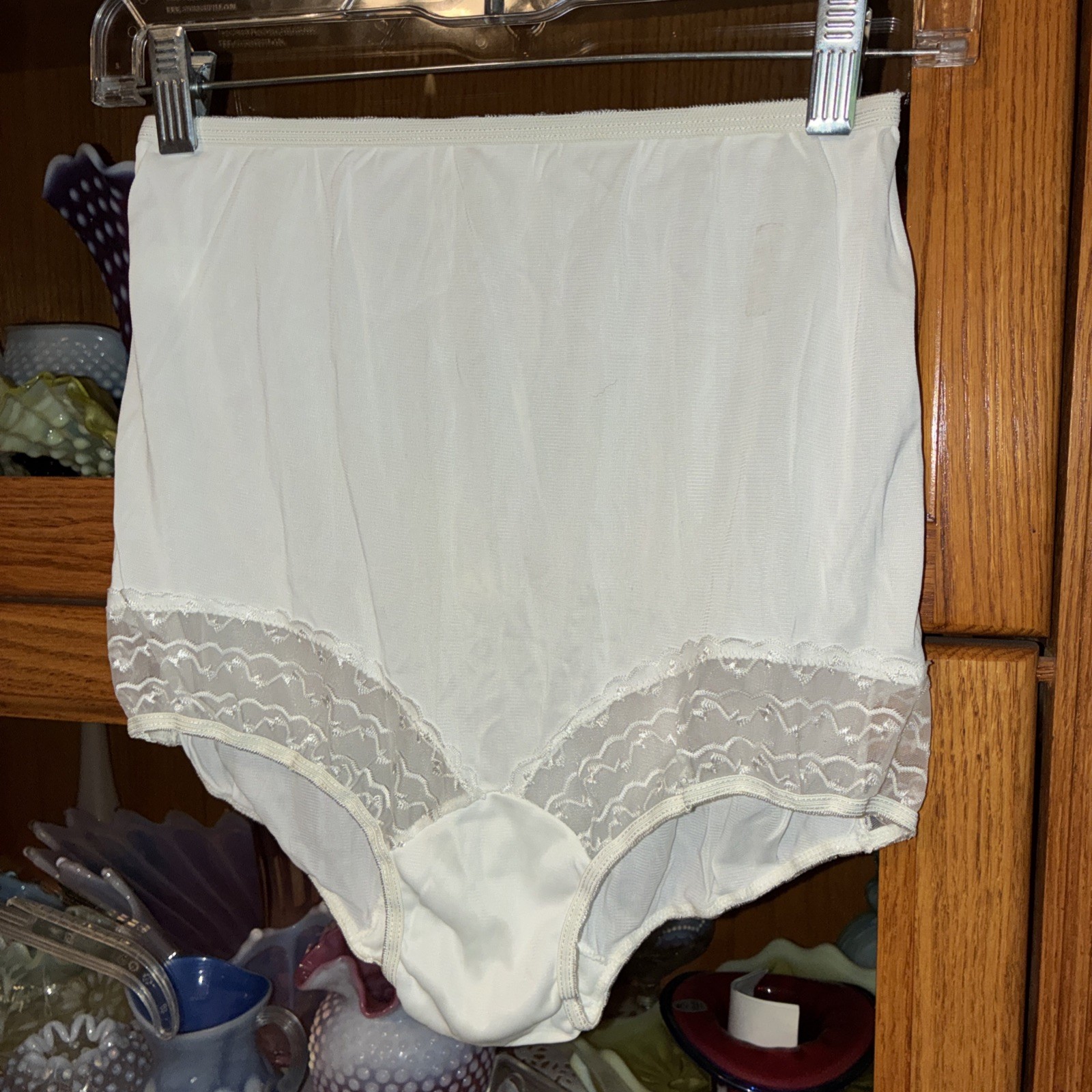 Vintage 1950s Carol Brent Granny Panty Panties Mushroom Gusset 100% Acetate Lace