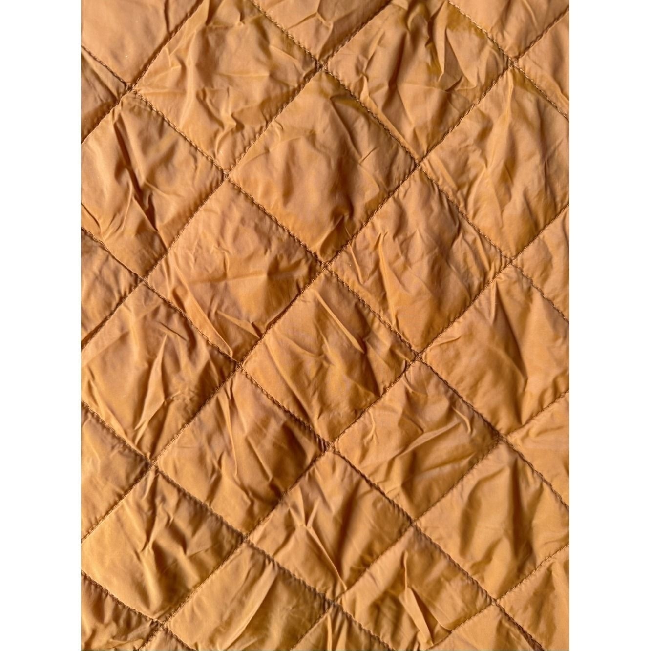 Weatherproof Vintage Quilted Puffer Vest Camel Brown Size Large