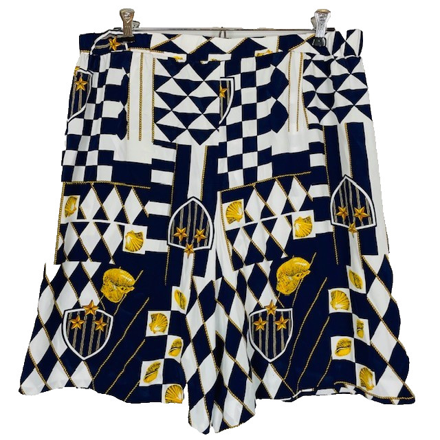 Vtg 80s 90s Joyce High Waist Shorts Sz 18 Old Money Nautical Office Resort