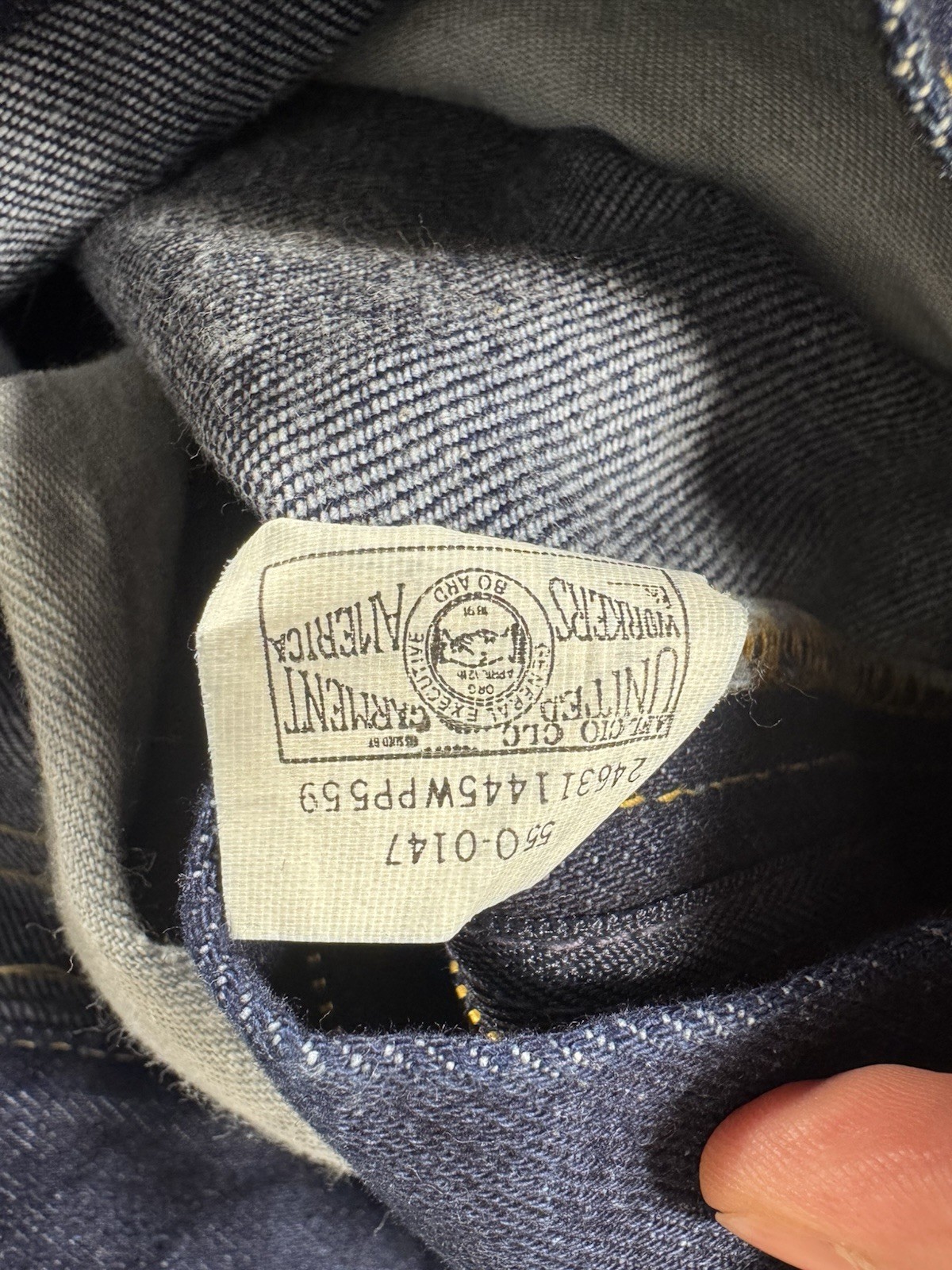 Lee Riders Vintage Denim Juniors Jeans Deadstock USA Straight Leg (8 x 25W)