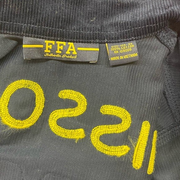 Vintage FFA Blue Corduroy Jacket Size 103-32 Y6-8 Women’s Small see measurement