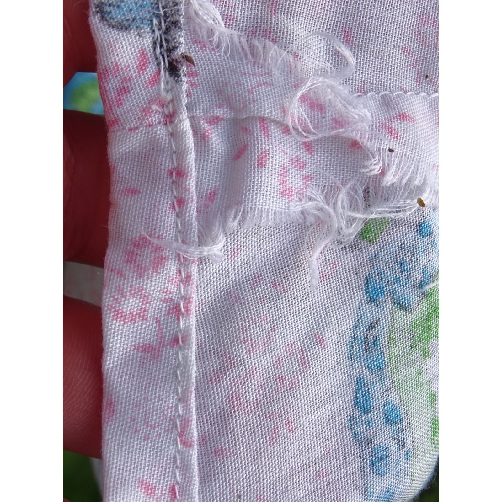 Vtg Floral Midi Housedress Novelty Print 70s Small Cottage Garden Cottagecore